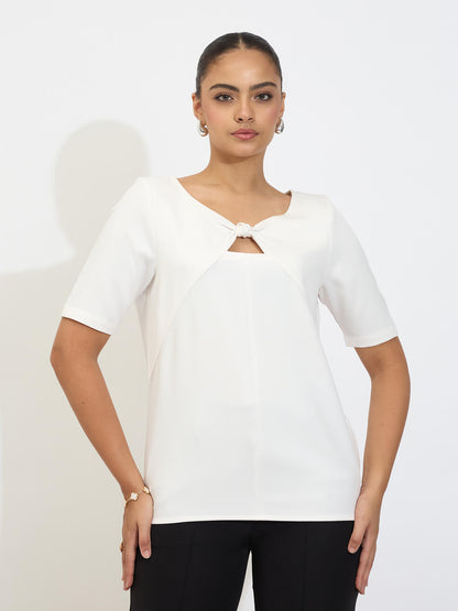 Robust Knot Detail Top-White