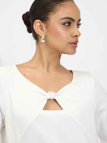 Robust Knot Detail Top-White