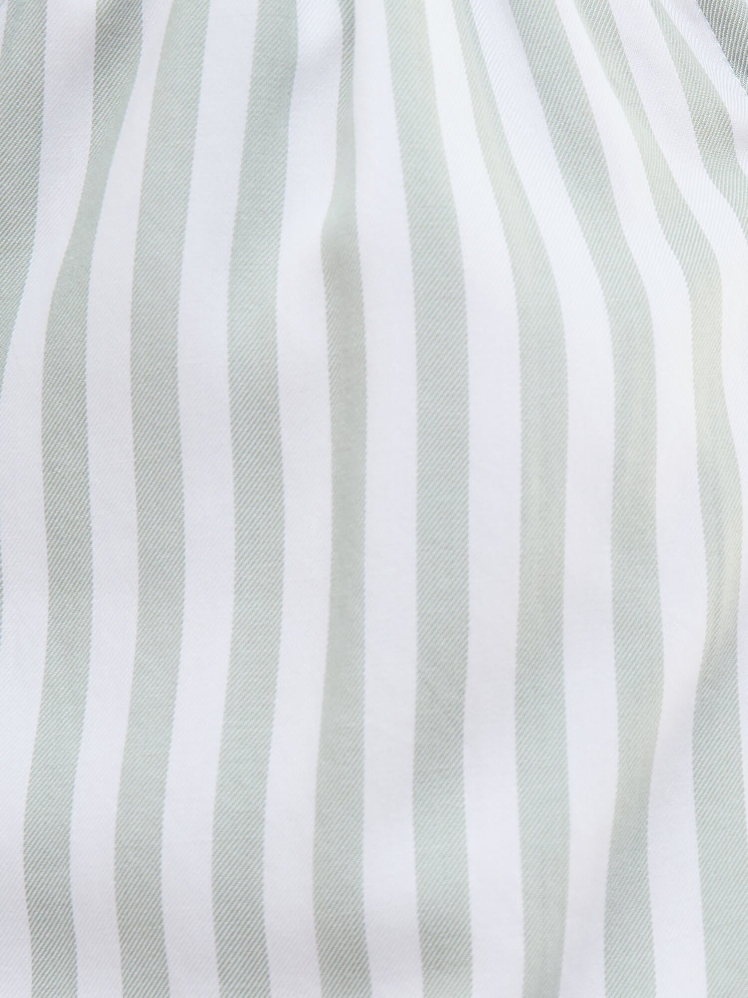 Ambril Relaxed Fit Buttondown Top-Green&amp;White