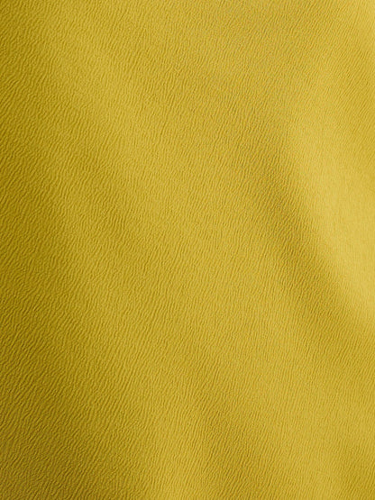 Intuition Cowl Neck Top -Chartreuse