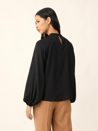 Casta Trim Detail Top-Black