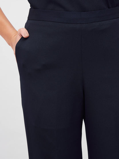 Lupin Formal Side Zip Pant - Navy Blue