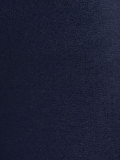 Airy-Navy Pull On Straight Jeggings - Navy