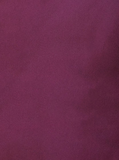 Andorra Front Pleat Top - Wine