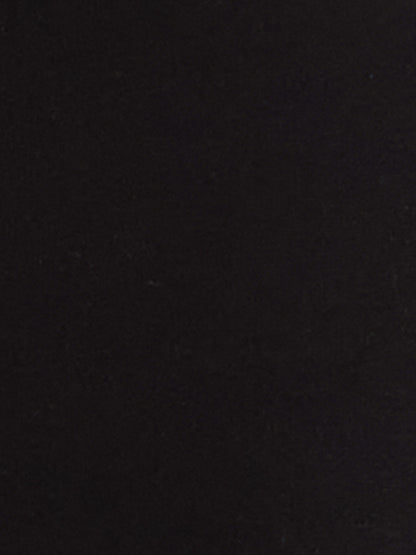 Artsy Flap Detailing Skirt - Jet Black