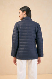 Maeve-Navy Puffer Jacket - Navy