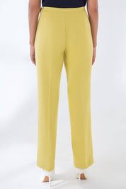 Lupin Formal Side Zip Pant - Chartreuse