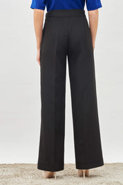 Tenacious High Rise Flared Trousers - Black