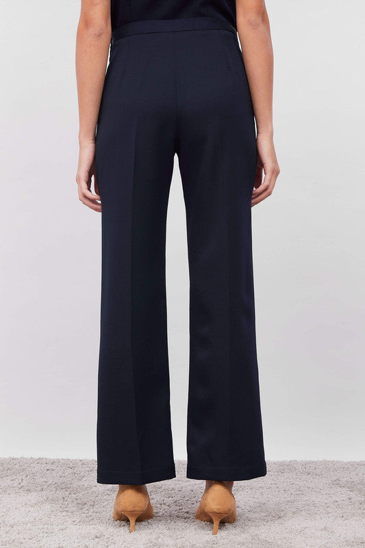 Lupin Formal Side Zip Pant - Navy Blue