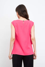 Coral Layered front top - Pink