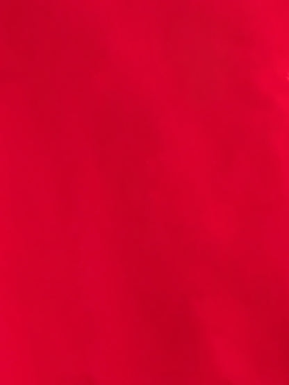 Desire Ruffled Neckline Sleeveless Top - Red