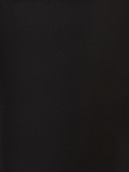 Earnest-Black Mid Rise Slim Pants - Black