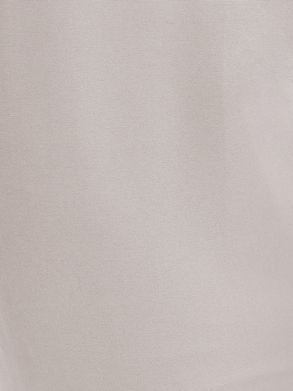 Earnest-Umber Grey Mid Rise Pants - Umber Grey
