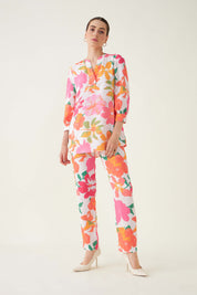 Mesmeric Co-ord Set Floral Co-Ord Set - Multicolor