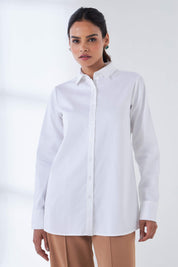 Pristine Button Down Shirt - White