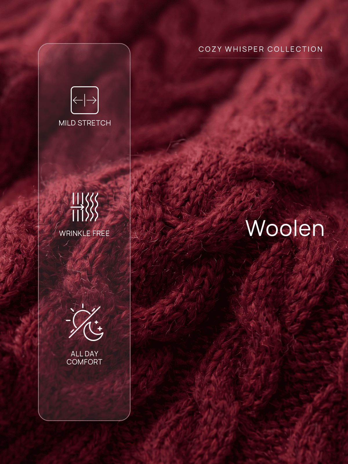 Gigi Cable Knit Sweater-Wine