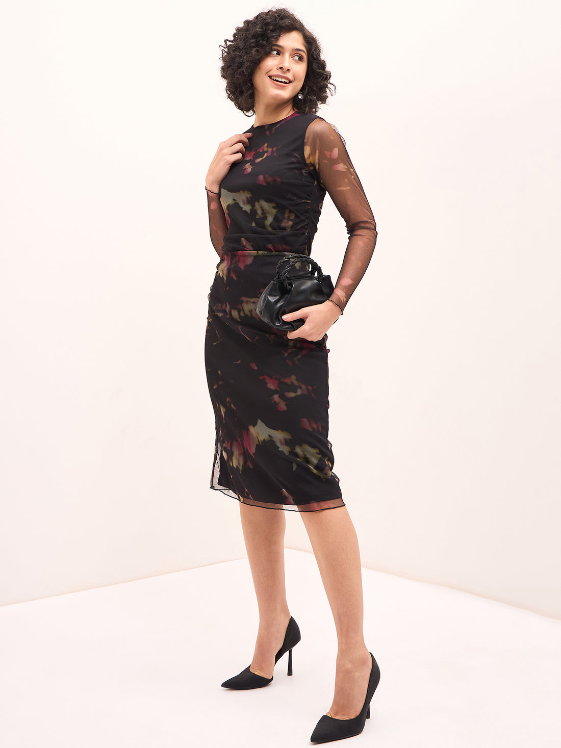 Hazy Abstract Co-Ord Set - Multicolor