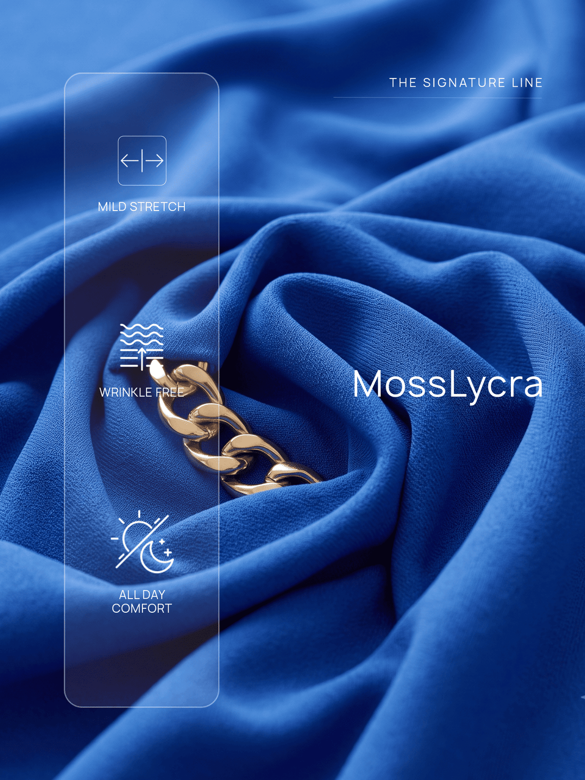 Helena Metallic Chain Shift Dress-Cobalt Blue
