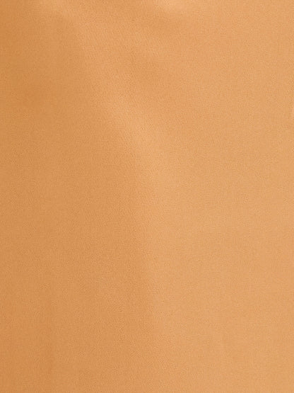 Lupin-Biscuit Brown Formal Side Zip Pant - Biscuit Brown