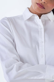 Pristine Button Down Shirt - White