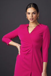 Mindy Blazer Dress - Pop Pink