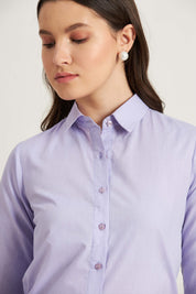 Pristine Button Down Shirt - Lavender