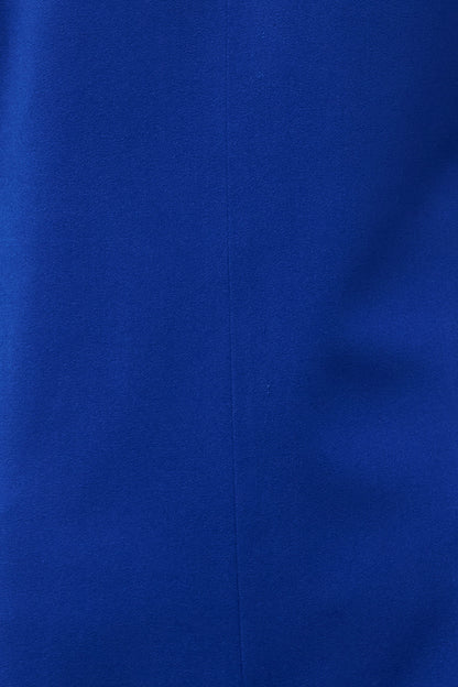 Bold Double-Breasted Blazer - Blue