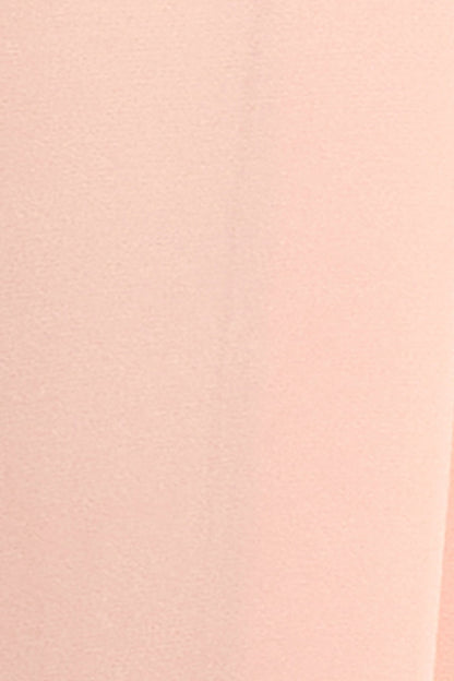 Camellia Top Pleated Top - Light Peach