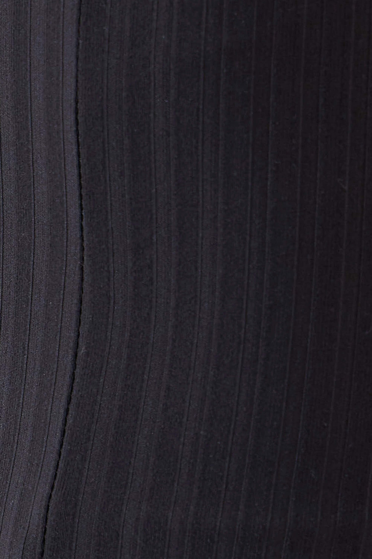 Lydia Rib Knit Trousers - Black