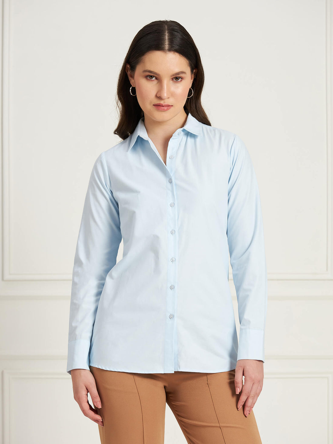 Pristine Button Down Shirt - Light Blue