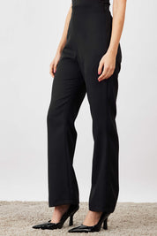 Glorious High Rise Bootcut Pants - Black