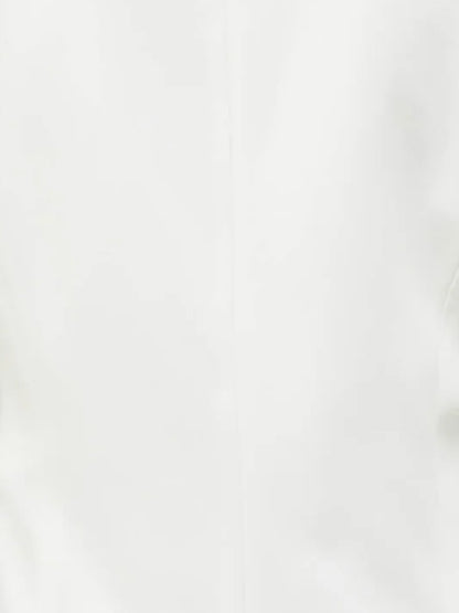 Witty Clean Front Blazer-White